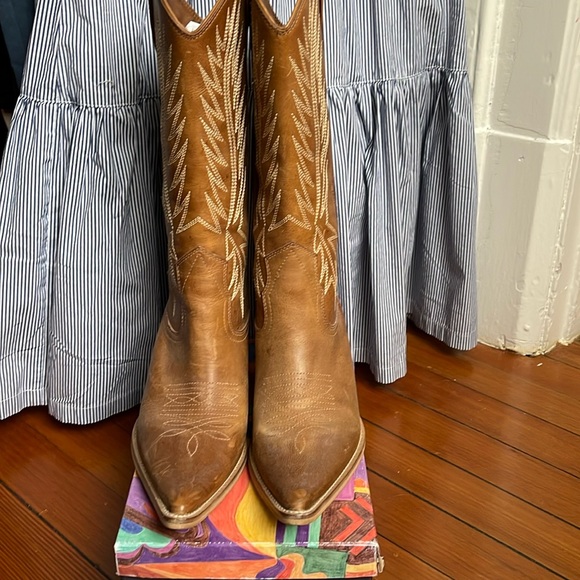 Excellent Condition Leather Cowboy Boots size 8.5 by Penny Loves Kenny - Picture 2 of 4